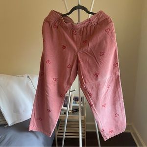 UO classic embroidered corduroy beach pant